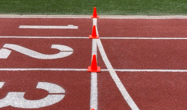 Track starting lanes